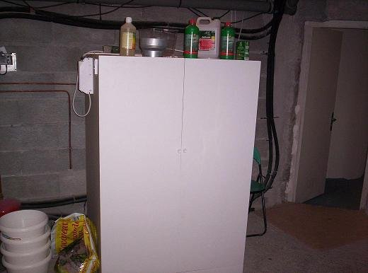 Fabrication D'Un Placard Hps/Cooltube/Extra/Sonde destiné Chambre De Culture Complete 600W Pas Cher