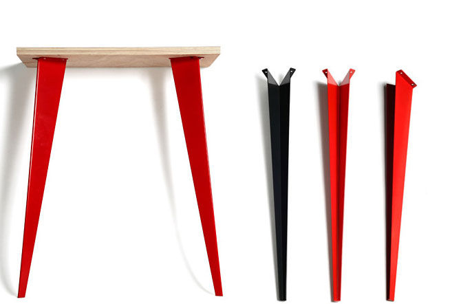 Fabriquer La Table De Ses Rêves - Design Chic À Petits Prix encequiconcerne Pied De Table Leroy Merlin