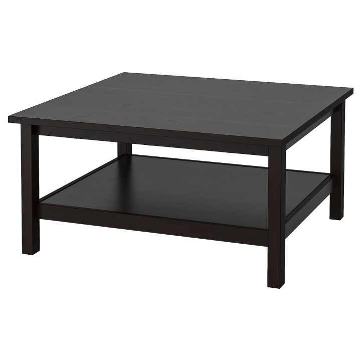 Hemnes Table Basse, Brun-Noir, 90X90Cm. Ikea Canada – Ikea encequiconcerne Table Basse Relevable Ikea