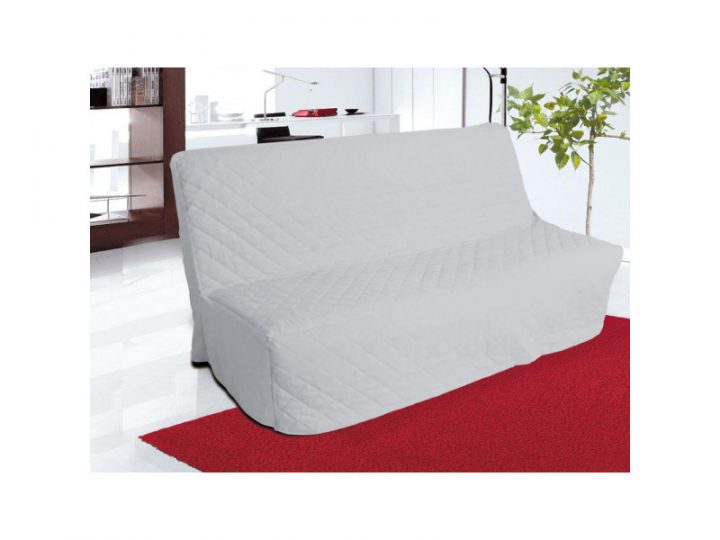 Housse Clic-Clac Matelassé En Coton Panama Gris – Vente De encequiconcerne Housse Clic Clac Conforama