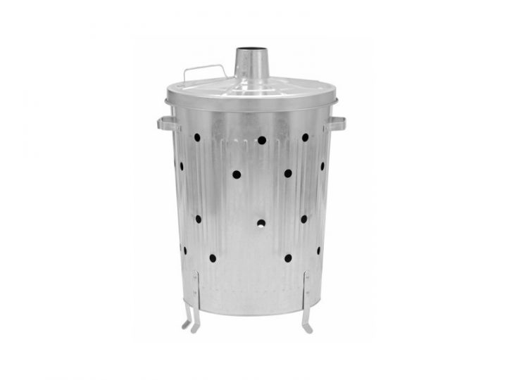 Incinérateur De Jardin / Grille Herbes Galvanisé 72L intérieur Incinérateur De Jardin Bricoman Incinérateur De Jardin / Grille Herbes Galvanisé 72L intérieur Incinérateur De Jardin Bricoman