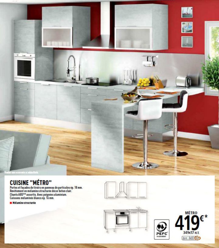 Les Cuisines Brico Dépôt – Le Blog Des Cuisines concernant Cuisine Équipée Brico Depot