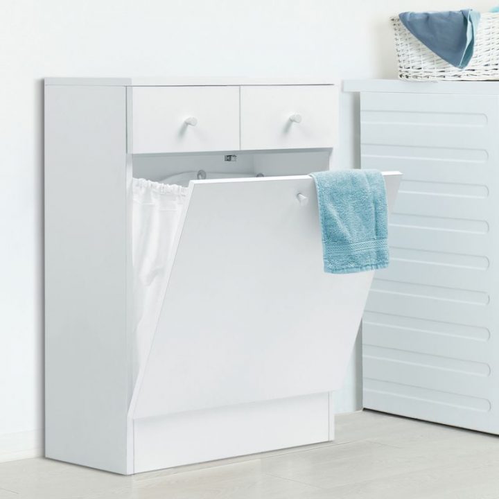 Meuble Avec Bac À Linge Intégré En Bois Blanc | Bois Blanc à Meuble Salle De Bain Avec Panier À Linge Intégré Meuble Avec Bac À Linge Intégré En Bois Blanc | Bois Blanc à Meuble Salle De Bain Avec Panier À Linge Intégré