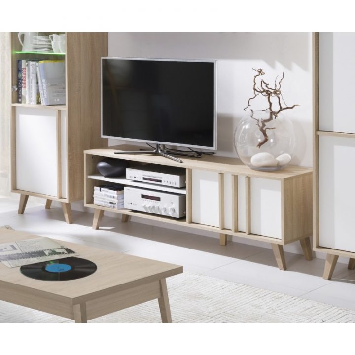 Meubles Et Décorations – Meuble Tv – Hifi De Type encequiconcerne Meuble Tv + Vitrine Conforama