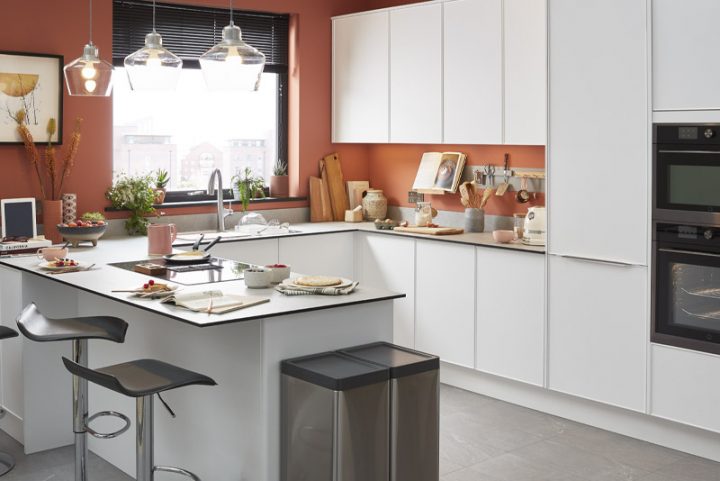 Modèle De Cuisine Moderne Et Équipée – Brico Dépôt pour Cuisine Équipée Brico Depot