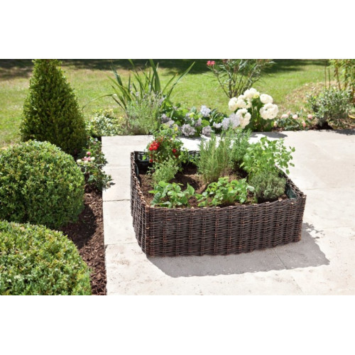 Nortene Carré Potager En Osier Tressé Vegetal Garden 75 X à Carré Potager Noisetier Tressé Nortene Carré Potager En Osier Tressé Vegetal Garden 75 X à Carré Potager Noisetier Tressé
