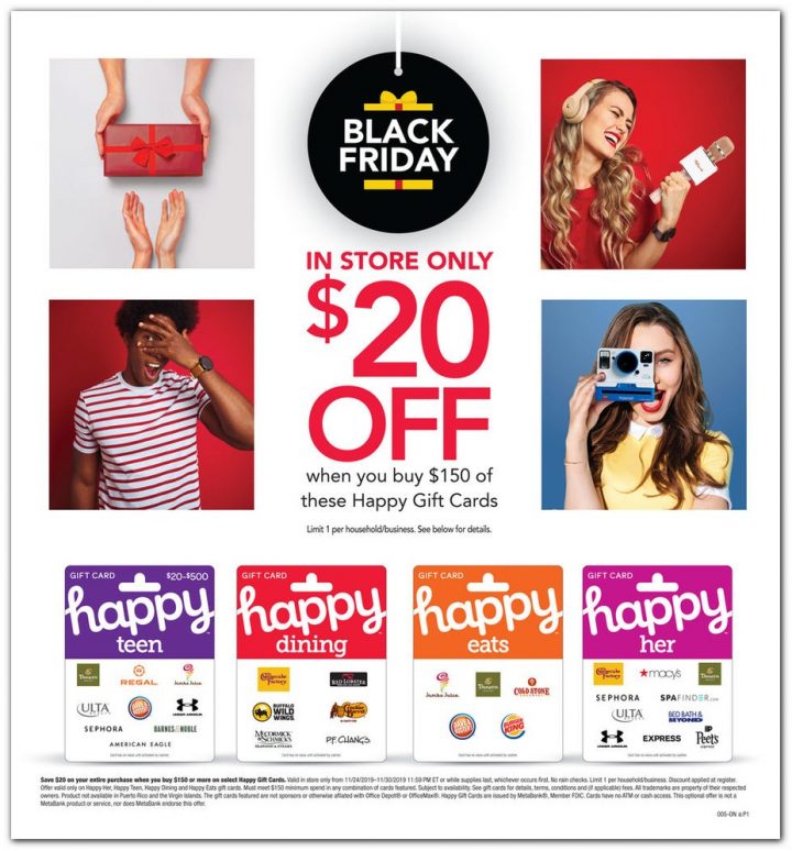 Office Depot / Office Max Black Friday 2019 – Couponshy encequiconcerne Brico Depot Black Friday 2019