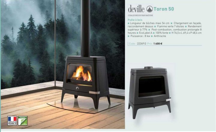 Offre Poêle À Bois Vosges Chez Brico Depot tout Poele A Bois Brico Depot