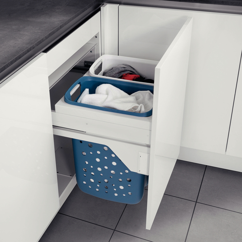 Panier À Linge Coulissant / 2 Bacs / Atlantic Bain serapportantà Meuble Avec Panier À Linge Intégré Panier À Linge Coulissant / 2 Bacs / Atlantic Bain serapportantà Meuble Avec Panier À Linge Intégré