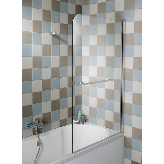 Pare-Baignoire 1 Volet Verre De Sécurité 6 Mm Transparent pour Paroi De Baignoire Leroy Merlin Pare-Baignoire 1 Volet Verre De Sécurité 6 Mm Transparent pour Paroi De Baignoire Leroy Merlin