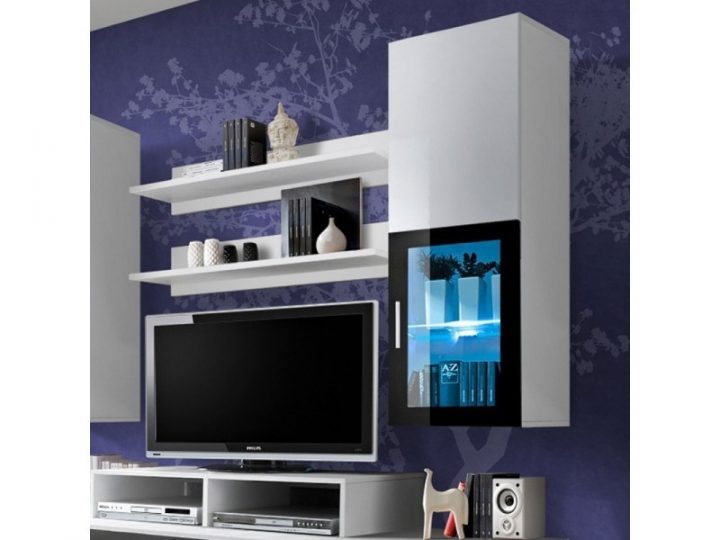 Paris Prix – Meuble Tv Mural Design "Mini" 200Cm Noir concernant Meuble Tv + Vitrine Conforama Paris Prix – Meuble Tv Mural Design "Mini" 200Cm Noir concernant Meuble Tv + Vitrine Conforama