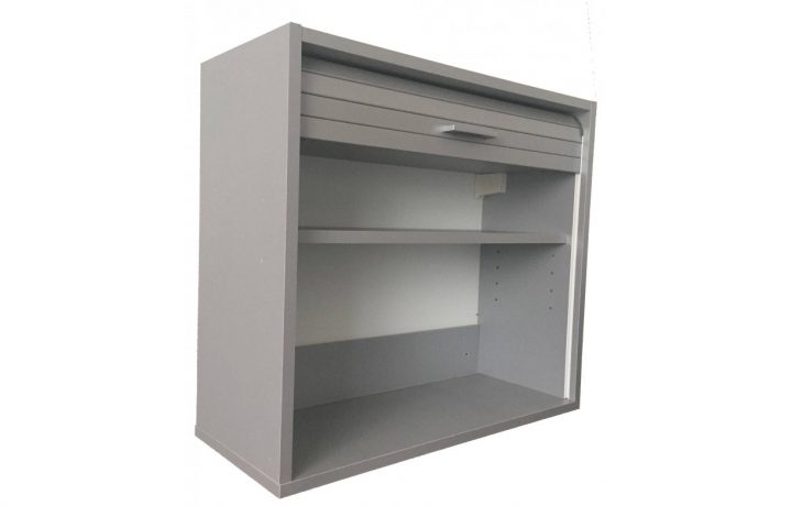 Petit Meuble De Cuisine Aluminium Avec Rideau Déroulant 60 à Kit Rideau Coulissant Pour Meuble