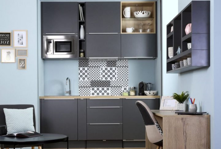 Petite Cuisine Équipée : 17 Modèles Pour Vous Inspirer destiné Cuisine Équipée Occasion Petite Cuisine Équipée : 17 Modèles Pour Vous Inspirer destiné Cuisine Équipée Occasion