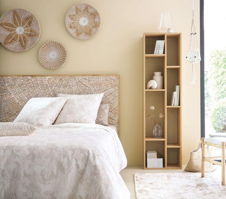 Petites Et Grandes Étagères Et Étagères Murales | Wood pour Voilage Lit Baldaquin Maison Du Monde