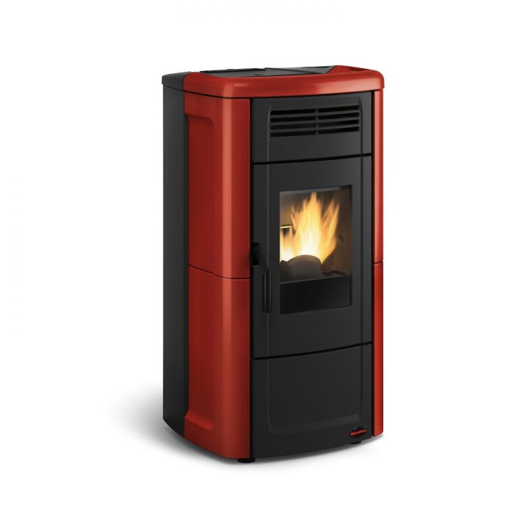 Poêle À Granulés Extraflame Novella Bordeaux 10 Kw | Leroy destiné Poêle À Pellet Leroy Merlin