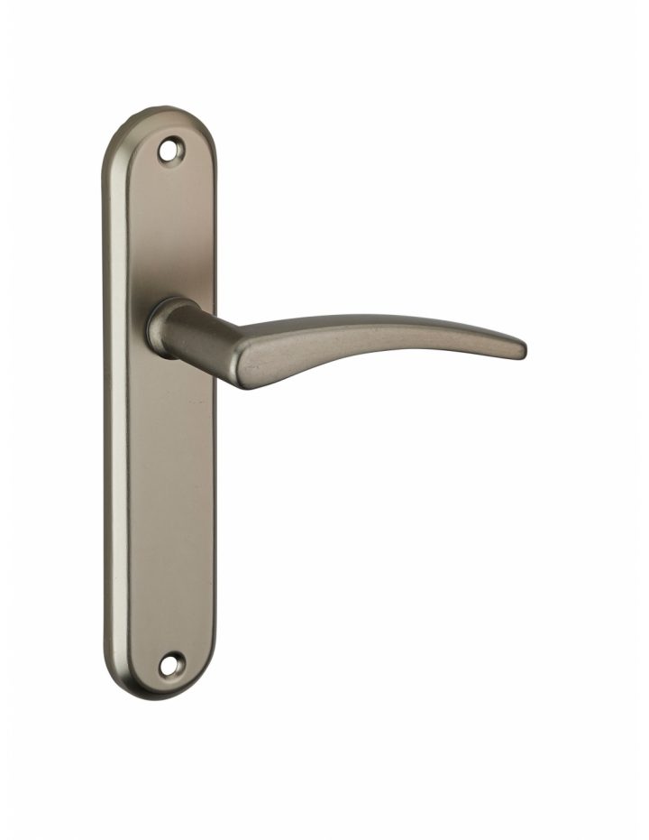 Poignée De Porte Vesta Sans Trou Entr'Axes 165Mm Pour intérieur Poignée De Porte Sans Vis Castorama