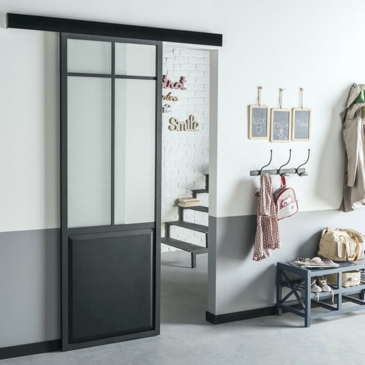 Porte Bois: Porte Coulissante Bois Brico Depot concernant Kit Porte Coulissante Brico Depot