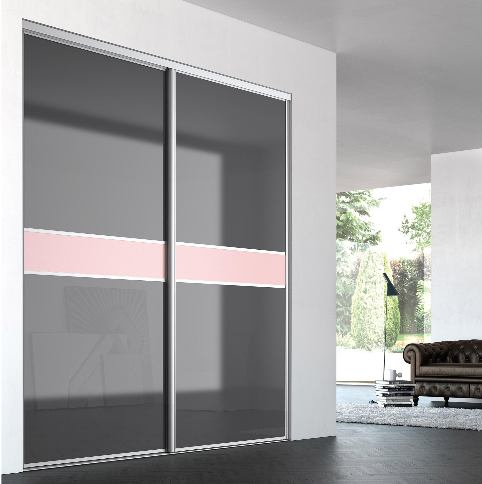 Porte De Placard Coulissante Sur-Mesure Iliko Parure De 60 tout Rideau De Porte Chainette Sur Mesure Porte De Placard Coulissante Sur-Mesure Iliko Parure De 60 tout Rideau De Porte Chainette Sur Mesure