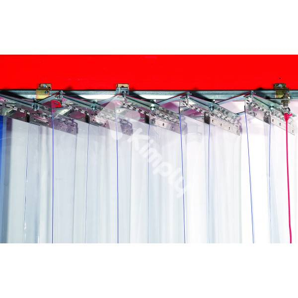 Porte Rideau Anti Bruit, Rideaux Anti Bruit Industriel serapportantà Rideau À Lanières Pvc Coulissantes Repliables En Accordéon Porte Rideau Anti Bruit, Rideaux Anti Bruit Industriel serapportantà Rideau À Lanières Pvc Coulissantes Repliables En Accordéon