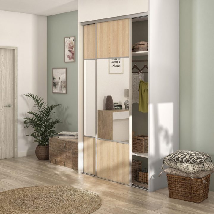 Portes De Placard Coulissantes Naturel 2 Portes Chêne tout Placards Sous Pente Le Roy Merlin Portes De Placard Coulissantes Naturel 2 Portes Chêne tout Placards Sous Pente Le Roy Merlin