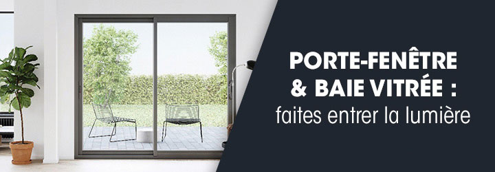 Portes-Fenêtres Et Baies Vitrées Pvc, Aluminium Et Bois pour Verrou Baie Coulissante Brico Dépôt Portes-Fenêtres Et Baies Vitrées Pvc, Aluminium Et Bois pour Verrou Baie Coulissante Brico Dépôt