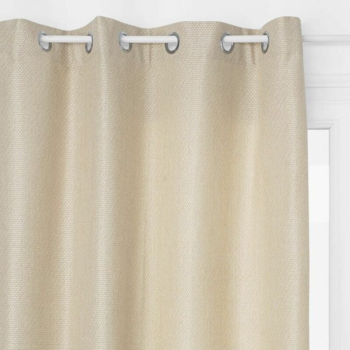 Rideau 140 X 260 Cm Manu Walnut – Lin – Atmosphera – 131709D dedans Rideau Tamisant Centrakor