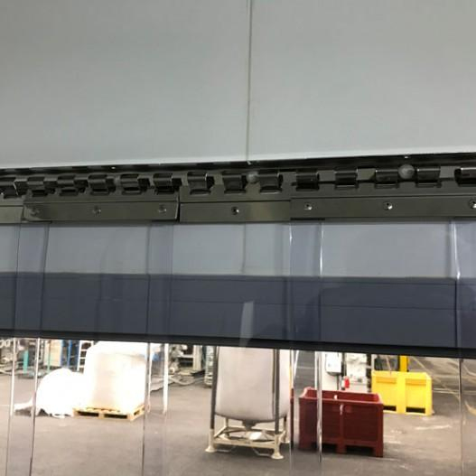 Rideau À Lanières Pvc Trafic Intensif Temperature Ambiante intérieur Rideau Plastique Transparent Industriel Rideau À Lanières Pvc Trafic Intensif Temperature Ambiante intérieur Rideau Plastique Transparent Industriel