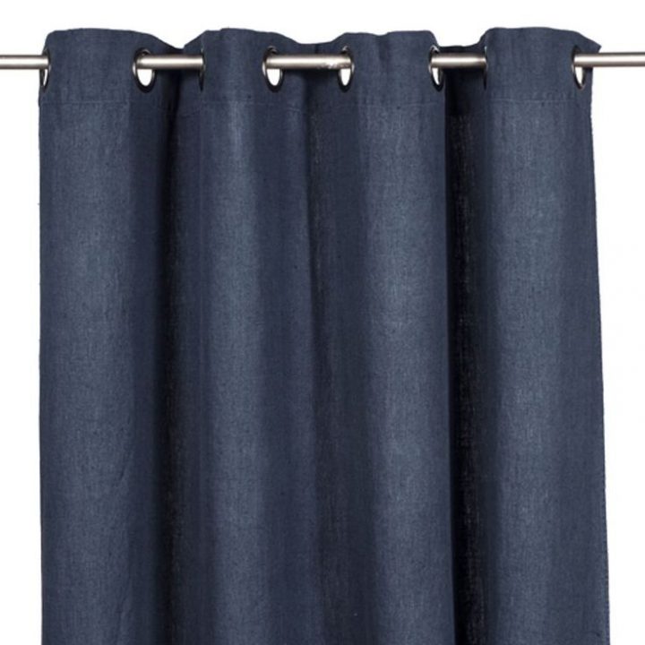 Rideau À Oeillets En Lin Épais Propriano Navy Harmony pour Rideau Harmony Velours Rideau À Oeillets En Lin Épais Propriano Navy Harmony pour Rideau Harmony Velours
