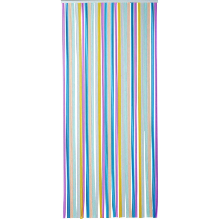 Rideau De Porte À Lanière Tahiti – 90 X 220 Cm destiné Rideau De Porte Lanière Plastique