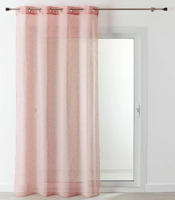 Rideau Rose Poudré : Sélection Des Plus Beaux Modèles concernant Rideau Tosca Rose Poudre