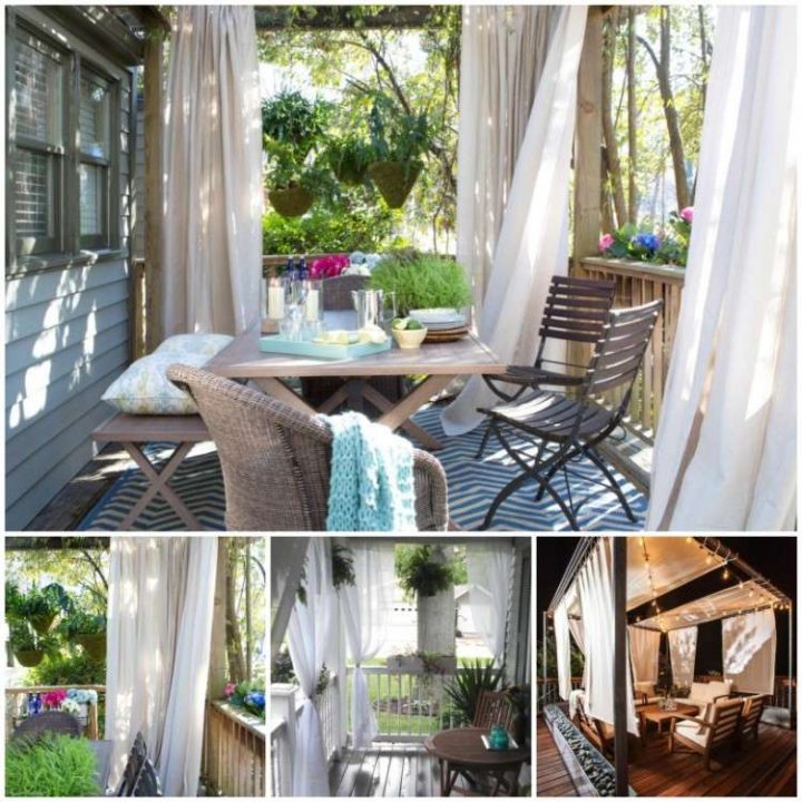 Rideau Véranda – Idées Esthétiques Pour Agrémenter Votre pour Rideaux Exterieur Terrasse