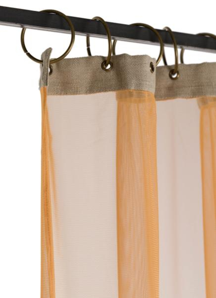 Rideau Voile Tulle Gold à Tosca Rideau Rideau Voile Tulle Gold à Tosca Rideau