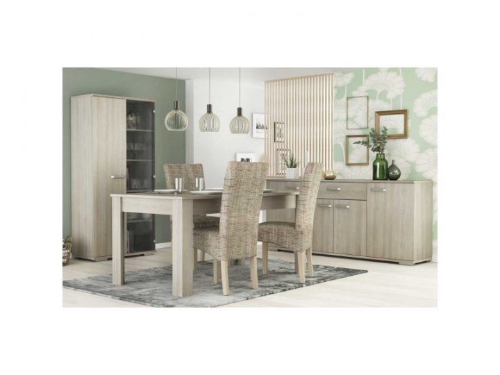 Salle À Manger Complète Chêne Clair – Bordeaux – L 160 X L serapportantà Salle À Manger Complète Conforama Salle À Manger Complète Chêne Clair – Bordeaux – L 160 X L serapportantà Salle À Manger Complète Conforama