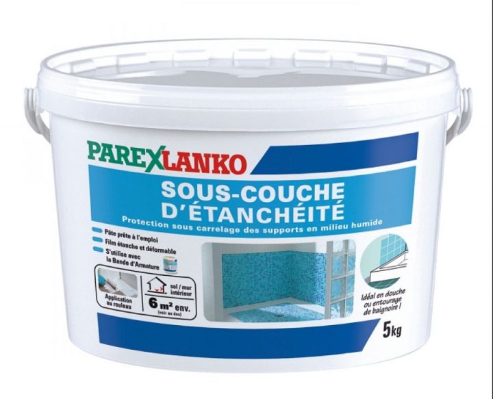Sous Couche D'Étanchéité Carrelage 5Kg Parexlanco intérieur Étanchéité Sous Carrelage Brico Depot Sous Couche D'Étanchéité Carrelage 5Kg Parexlanco intérieur Étanchéité Sous Carrelage Brico Depot