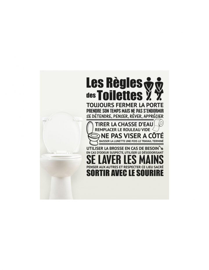 Sticker Les Règles Des Toilettes – Stickers Muraux concernant Affiche Toilette Propre Humour Sticker Les Règles Des Toilettes – Stickers Muraux concernant Affiche Toilette Propre Humour
