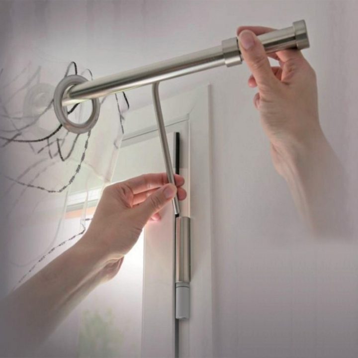 Support De Tringle Nickel Mat Sans Perçage Diamètre 25/28 Mm serapportantà Tringle A Rideau Sans Percer Support De Tringle Nickel Mat Sans Perçage Diamètre 25/28 Mm serapportantà Tringle A Rideau Sans Percer