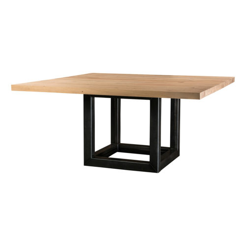 Table Carrée Sanary En Chêne – Pieds Cube ⎮ For Me Lab pour Table Carrée 160X160 Pied Central Table Carrée Sanary En Chêne – Pieds Cube ⎮ For Me Lab pour Table Carrée 160X160 Pied Central