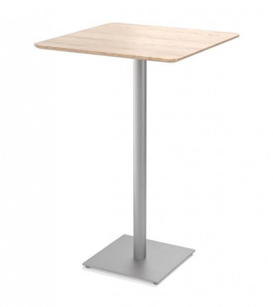 Table Haute Carrée Mange-Debout Pied Central Eat&Drink, Ton à Table Carrée 160X160 Pied Central Table Haute Carrée Mange-Debout Pied Central Eat&Drink, Ton à Table Carrée 160X160 Pied Central