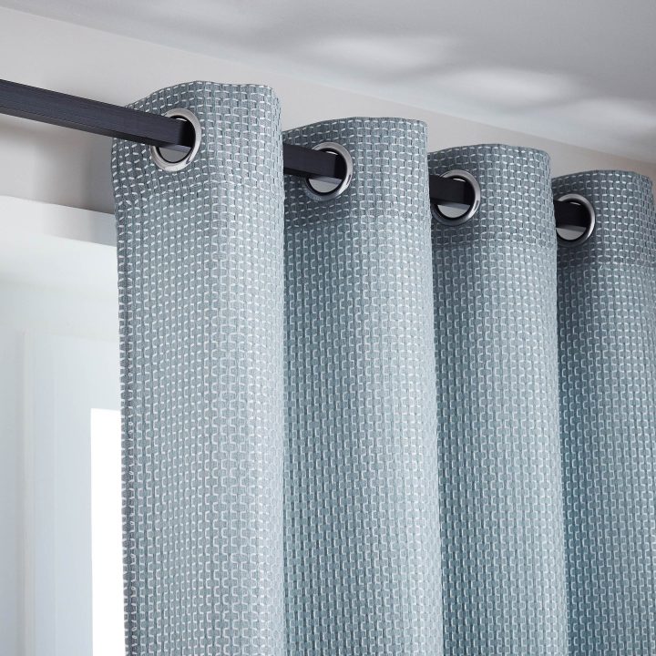 Tringle À Rideau Noir Mat 150 Cm Mobois | Leroy Merlin intérieur Tringle Rideau Leroy Merlin