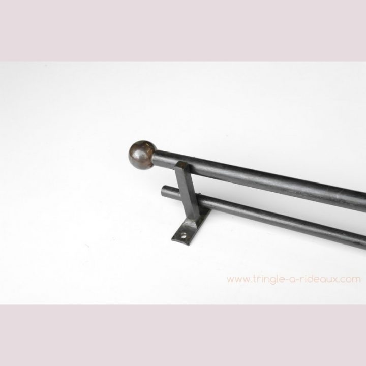 Tringle À Rideaux Droite Tube Double Sur Mesure En Fer à Tringle Rideaux Fer Forgé Provençale Tringle À Rideaux Droite Tube Double Sur Mesure En Fer à Tringle Rideaux Fer Forgé Provençale