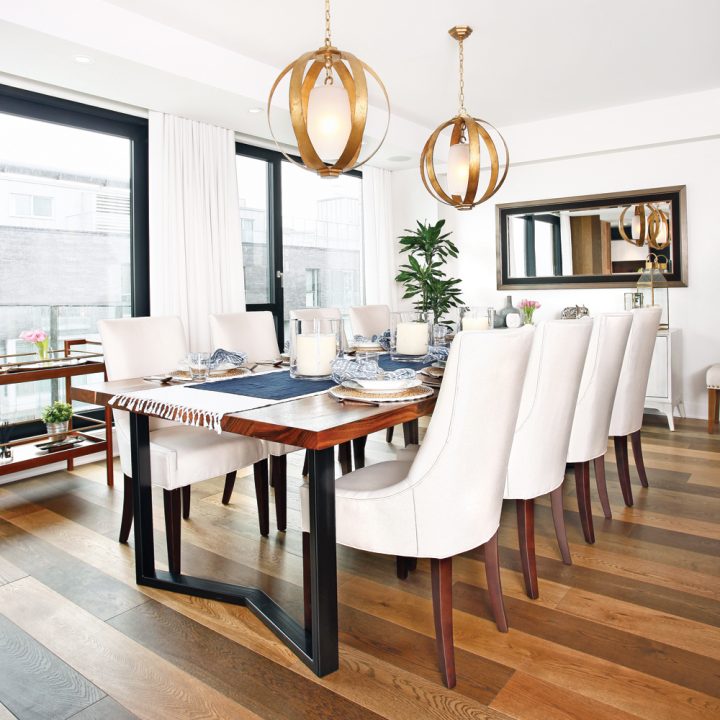 Une Salle À Manger Chic Et Élégante – Je Décore dedans Peinture Salon Salle À Manger