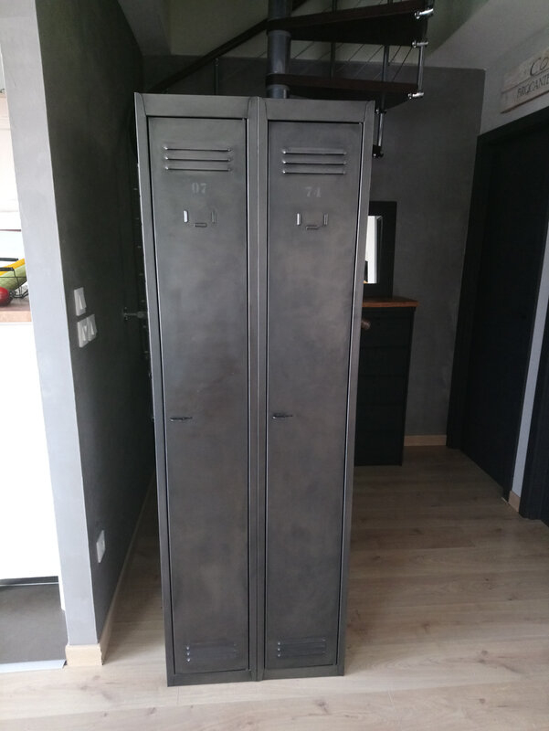 Vestiaire Métallique Style Industriel – Rénovation Et pour Vestiaire Industriel Occasion Vestiaire Métallique Style Industriel – Rénovation Et pour Vestiaire Industriel Occasion