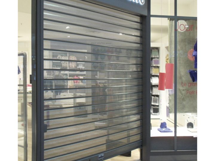 Volet Roulant Métallique Industriel destiné Depannage Rideau Metallique Lyon