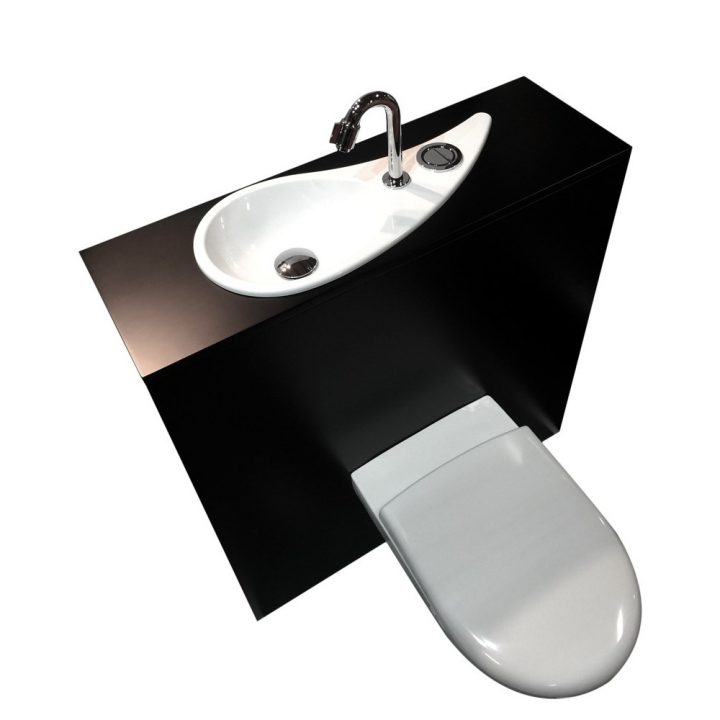 Wici Free Flush, Wc Suspendu Geberit Avec Lave-Mains pour Wc Suspendu Avec Lave Main