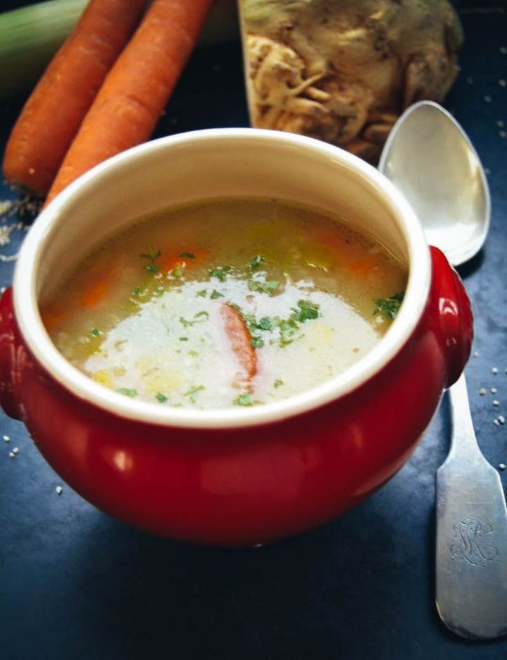 omas graupensuppe mit rindfleisch omas graupensuppe mit rindfleisch