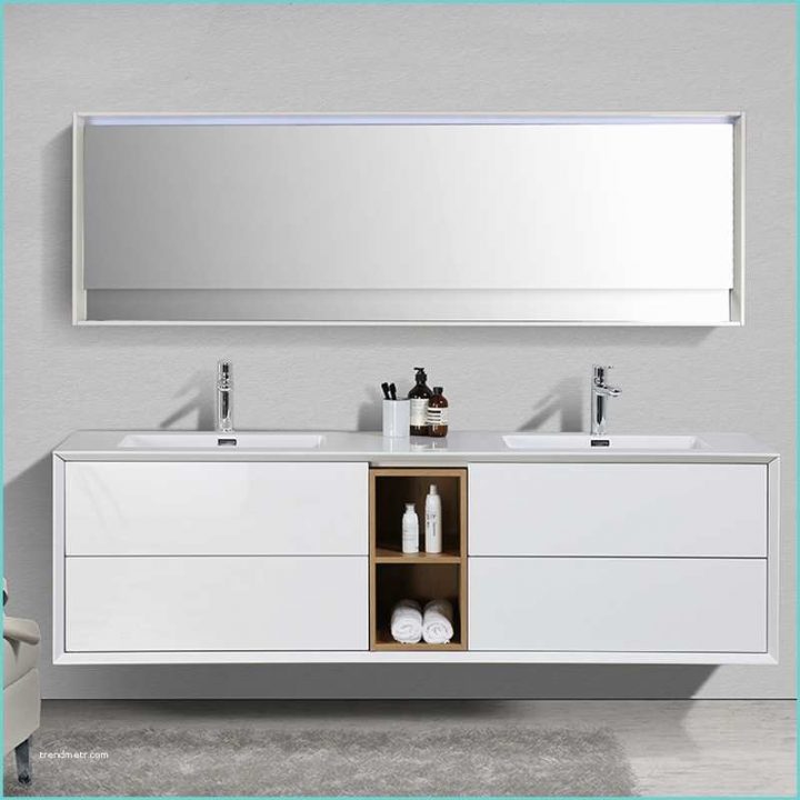 meuble salle de bain 140 cm double vasque amazon