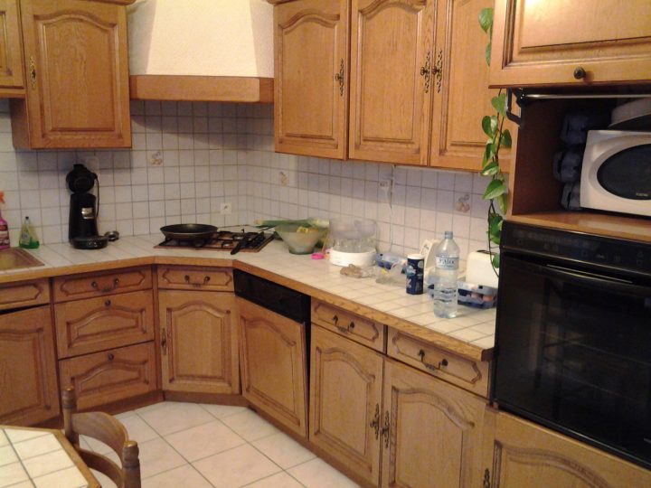 peindre meuble bois cuisine