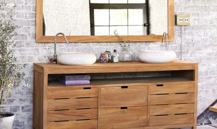 meuble haut salle de bain bois meuble haut salle de bain bois