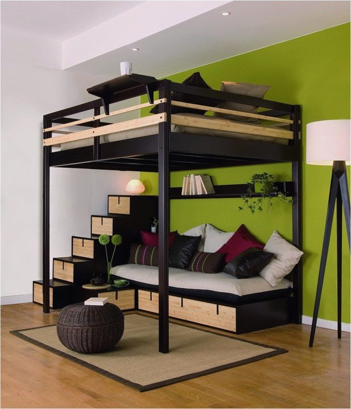 faire un lit en hauteur avec meuble ikea