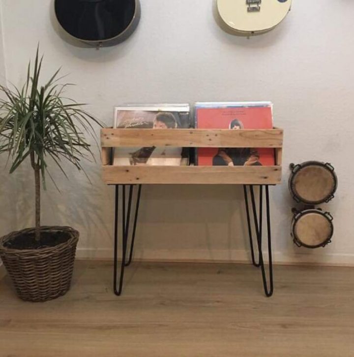 meuble rangement vinyle occasion